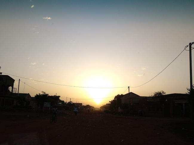 Sun over Burkina Faso